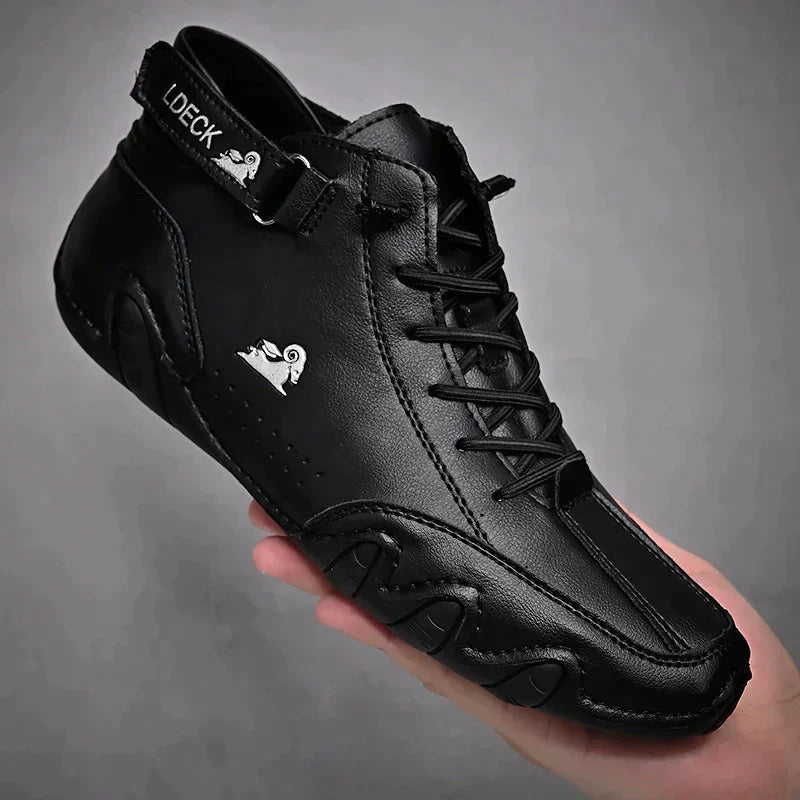 NOUVEAU RICHE Ultra Bequemer Rutschfester Barfußschuh Alltagskomfort Schwarz