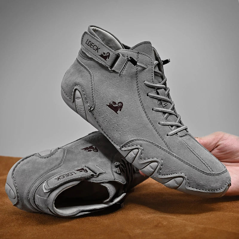 NOUVEAU RICHE Ultra Bequemer Rutschfester Barfußschuh Alltagskomfort Grau