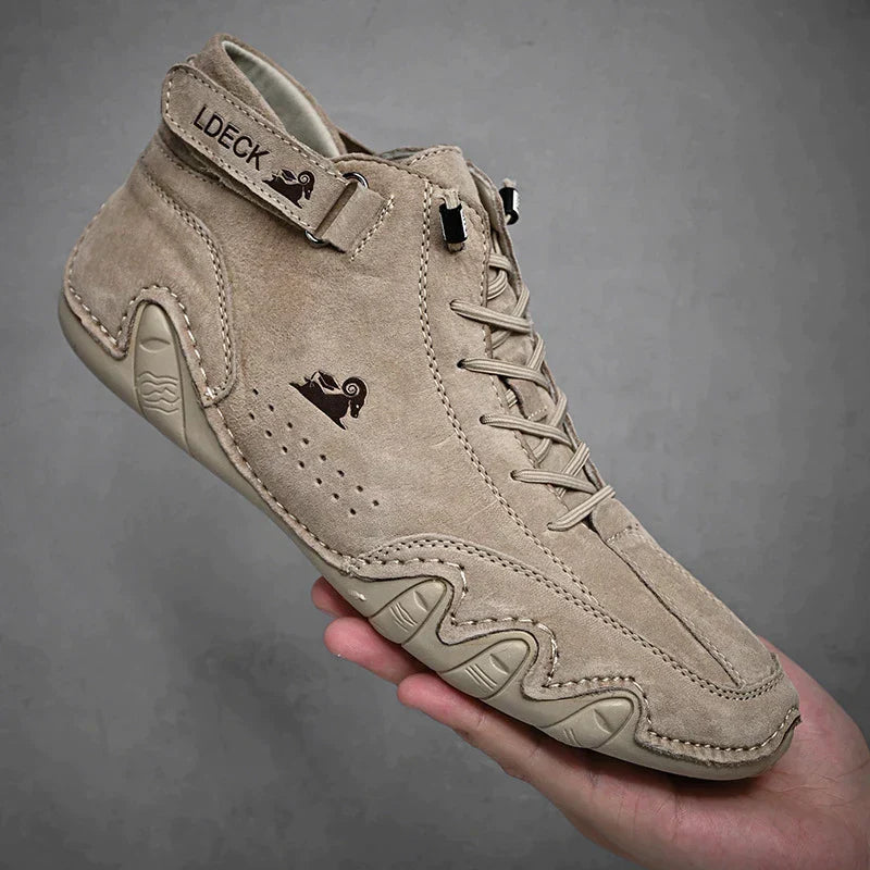 NOUVEAU RICHE Ultra Bequemer Rutschfester Barfußschuh Alltagskomfort Beige