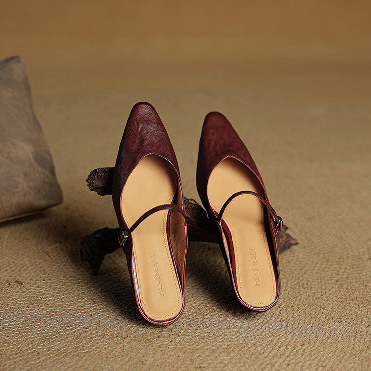 Orthopädische Damen Ballerinas mit offener Zehenpartie | Bequeme Sommerschuhe mit ergonomischer Sohle für den Alltag