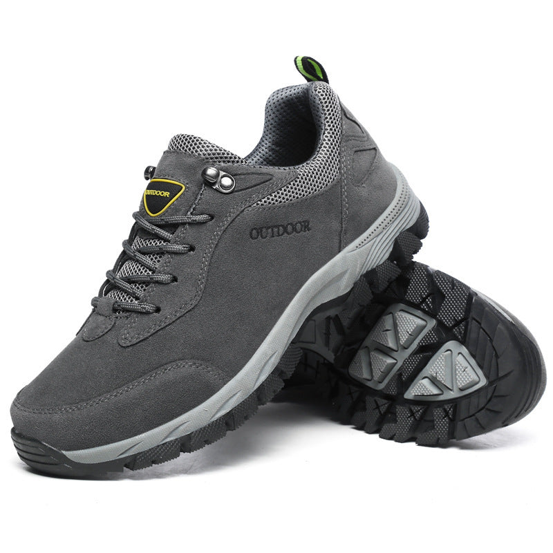 Orthopedic Hiking Shoes for Men | Comfortable Trekking Shoes with Cushioning for Heel Spurs | Breathable & Durable
