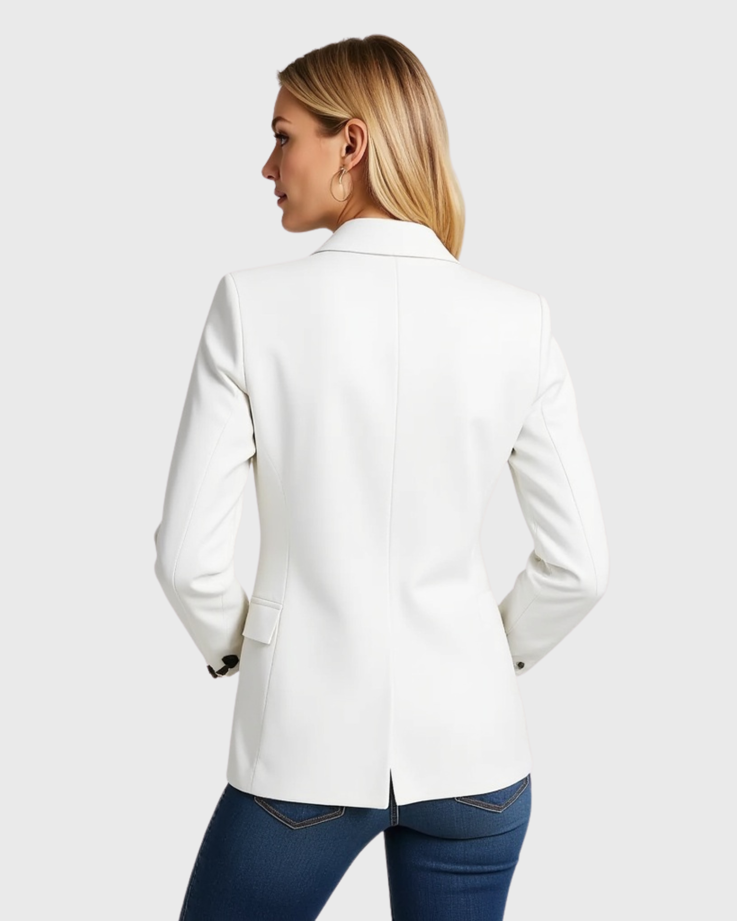 Taillierter Damenblazer mit strukturierter Silhouette