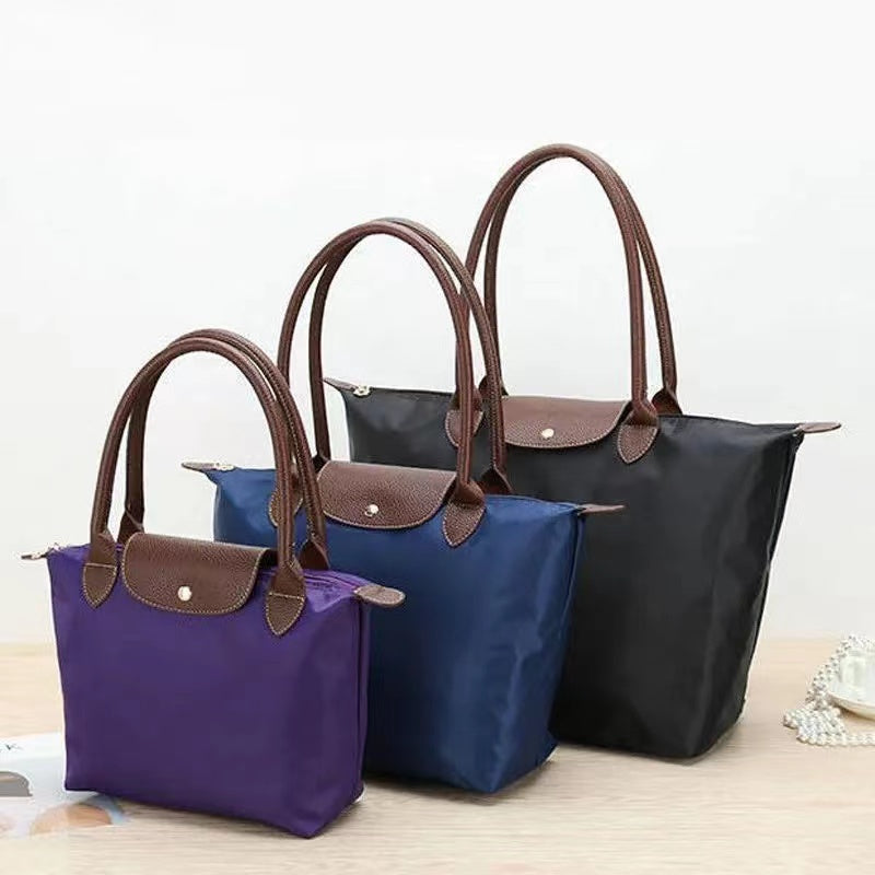 NOUVEAU RICHE Damen Luxe Oxford Schultertasche Oxnard Elegante Begleiter