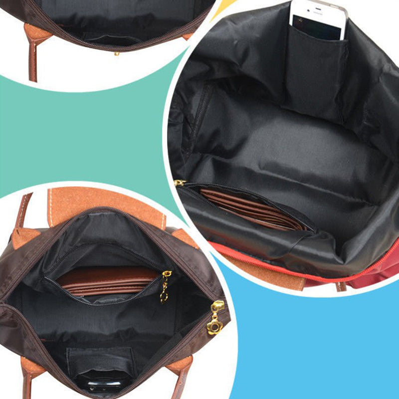 NOUVEAU RICHE Damen Luxe Oxford Schultertasche Oxnard Elegante Begleiter