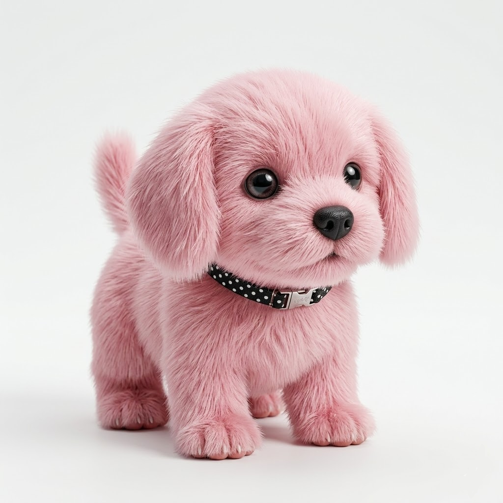 Interactive Plush Dog - Realistic & Soft Cuddly Toy