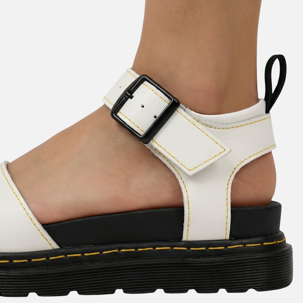 Plateau-Sandalen mit verstellbarem Schnallenriemen für Damen