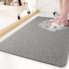 Quick-Dry Shower Mat | Non-Slip Design for Bathroom Safety 0