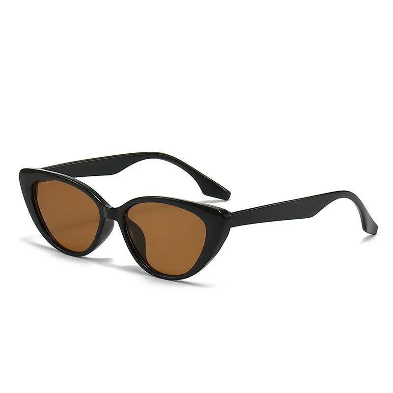 Damen Cat-Eye Sonnenbrille im Retro Look | Klassische Vintage Brille mit leichtem Gestell für Alltag und Urlaub | Modisches Design