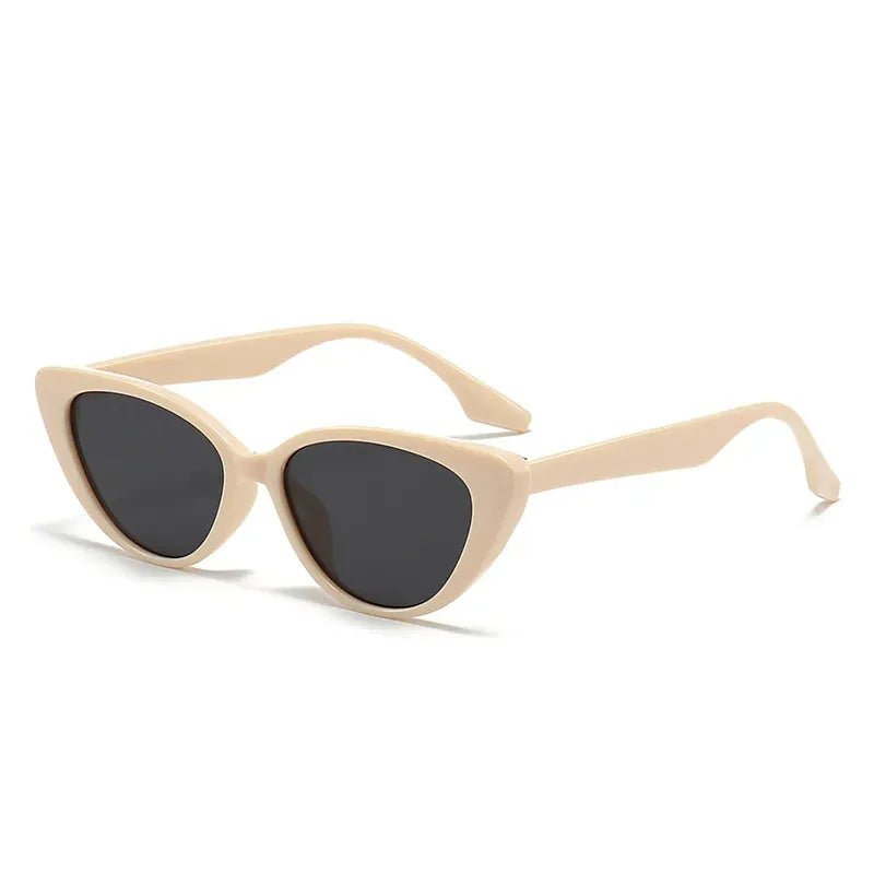Damen Cat-Eye Sonnenbrille im Retro Look | Klassische Vintage Brille mit leichtem Gestell für Alltag und Urlaub | Modisches Design