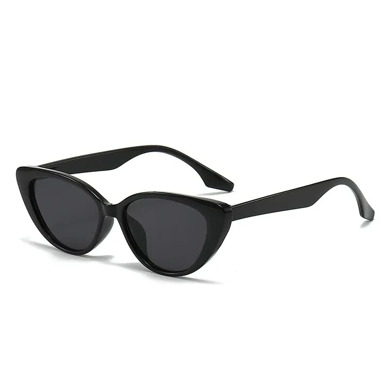 Damen Cat-Eye Sonnenbrille im Retro Look | Klassische Vintage Brille mit leichtem Gestell für Alltag und Urlaub | Modisches Design