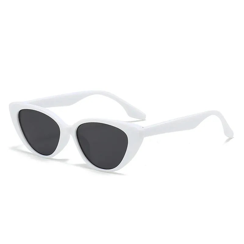 Damen Cat-Eye Sonnenbrille im Retro Look | Klassische Vintage Brille mit leichtem Gestell für Alltag und Urlaub | Modisches Design