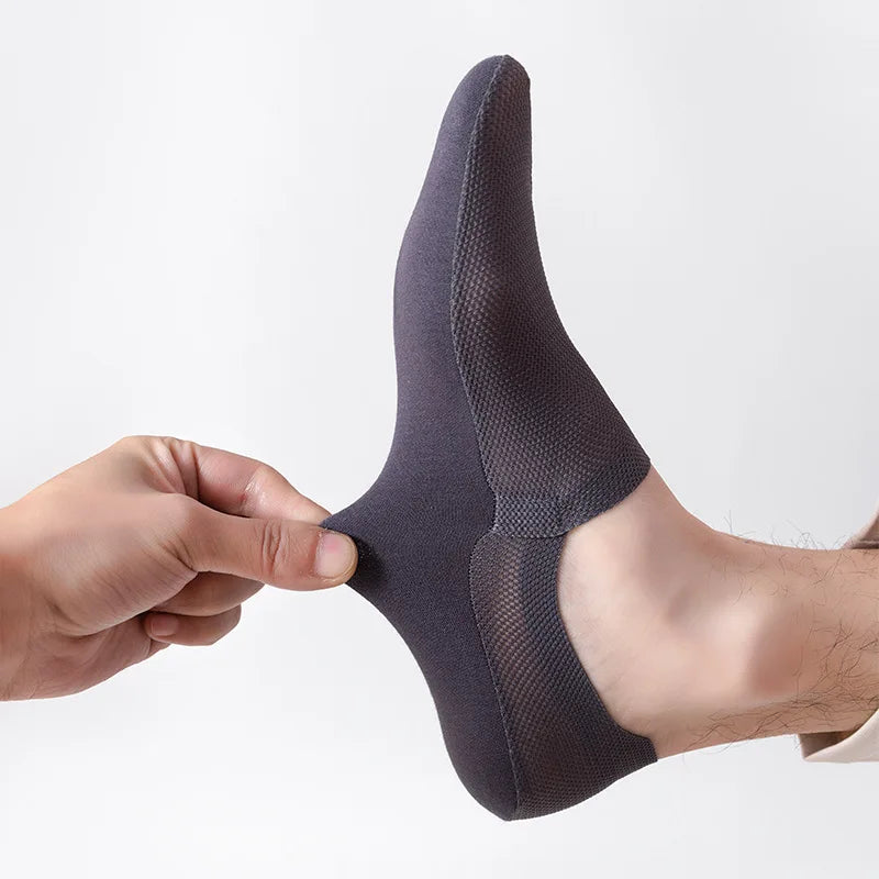 Füßlinge Herren Damen | Unsichtbare Socken mit Antirutsch-Sohle | Atmungsaktive No Show Socks für Sneaker & Loafer