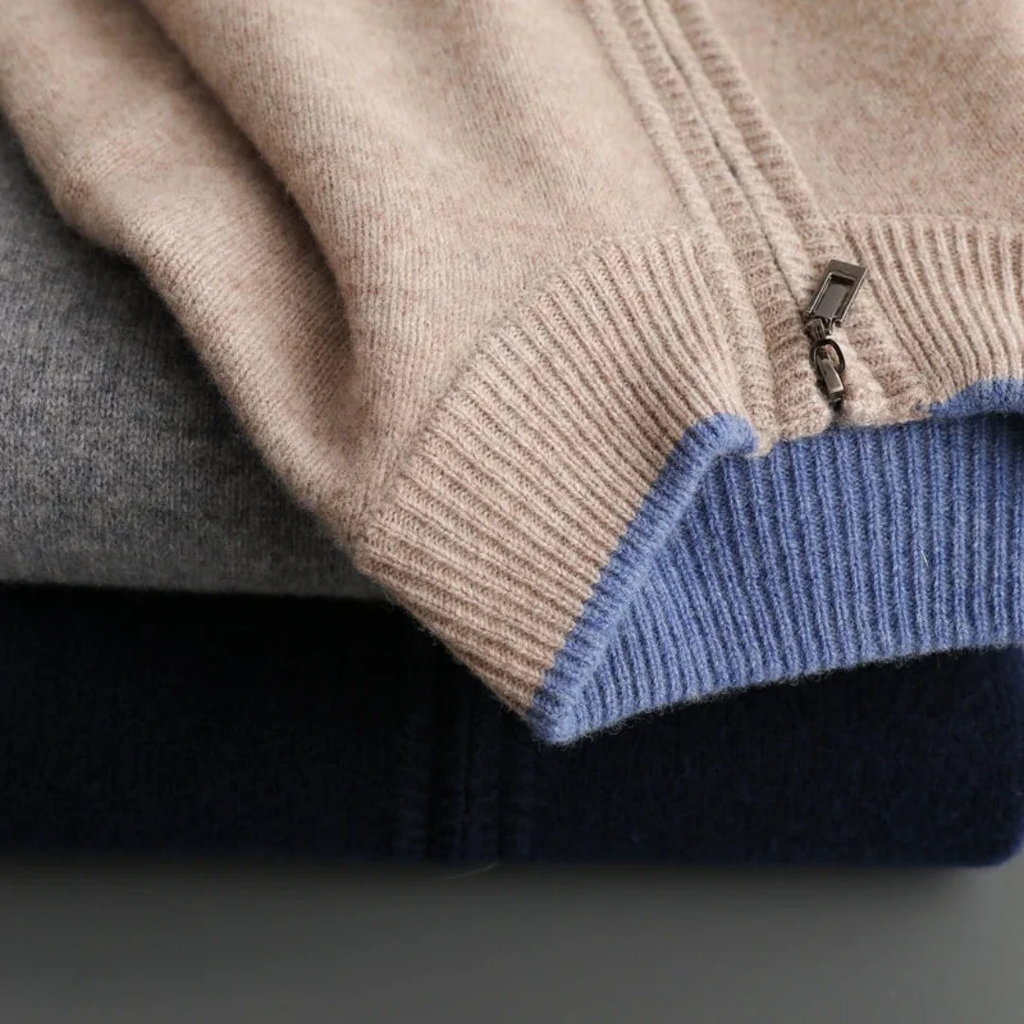 Klassische Strickjacke für Männer