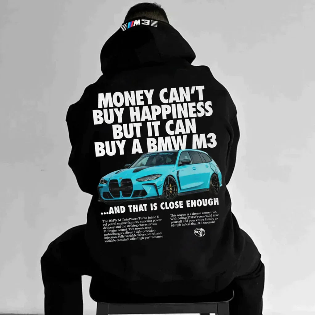 Unisex Renn-Hoodie mit Grafikdruck – Dynamischer Look