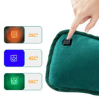 Tragbares Graphen-Heizkissen | USB-Wiederaufladbar | 3 Temperaturstufen | Ergonomischer Hand- & Bauchwärmer | Inkl. intelligenter Abschaltautomatik