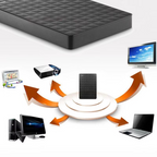External Hard Drive 8 TB with High Speed and Portable Design