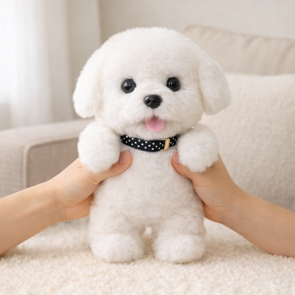 Interactive robot puppy with motion function