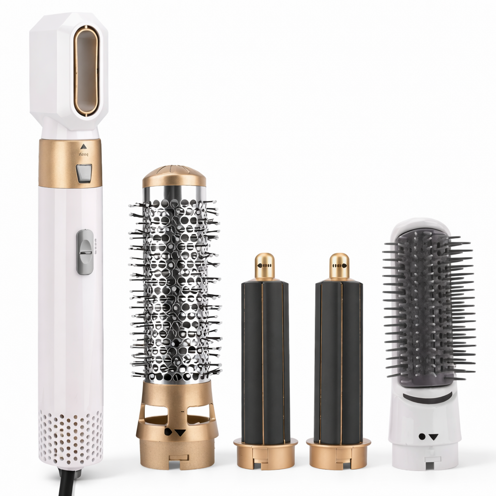 Styling Tools Hot Air Brush Set Multiple Attachments Hair Care – Vamos-mode