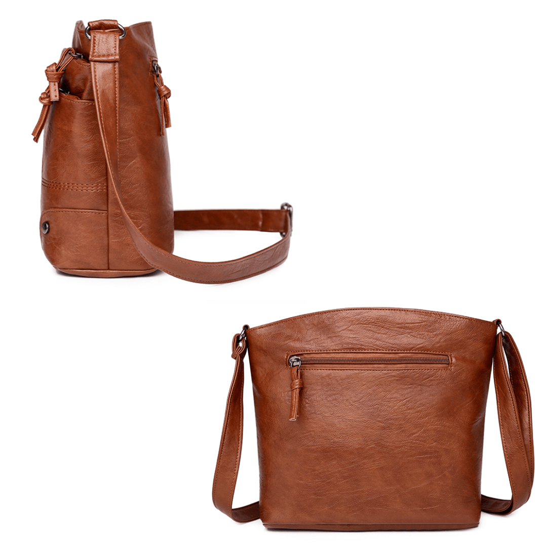 Toli | Shoulder Bag for Women - Vintage Leather with Spacious Design 2