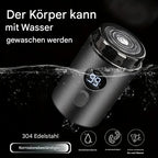 Tragbarer Mini-Elektrorasierer – Präzise Rasur für Männer und Frauen Zorenza