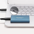 External Aluminum SSD Drive for Fast, Portable Data Storage