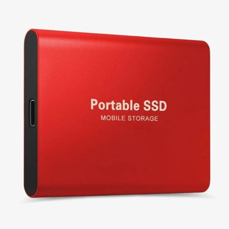 Externe SSD Festplatte Aluminium Tragbarer Speicher 128GB