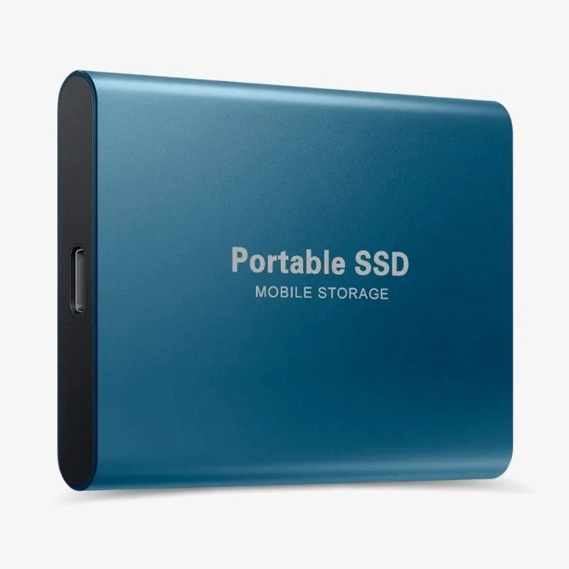 External Aluminum SSD Drive for Fast, Portable Data Storage