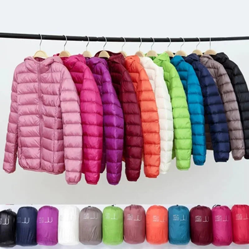 Ultra-light quilted jacket for women | Lightweight transitional jacket packable | Functional outdoor jacket for travel and everyday use