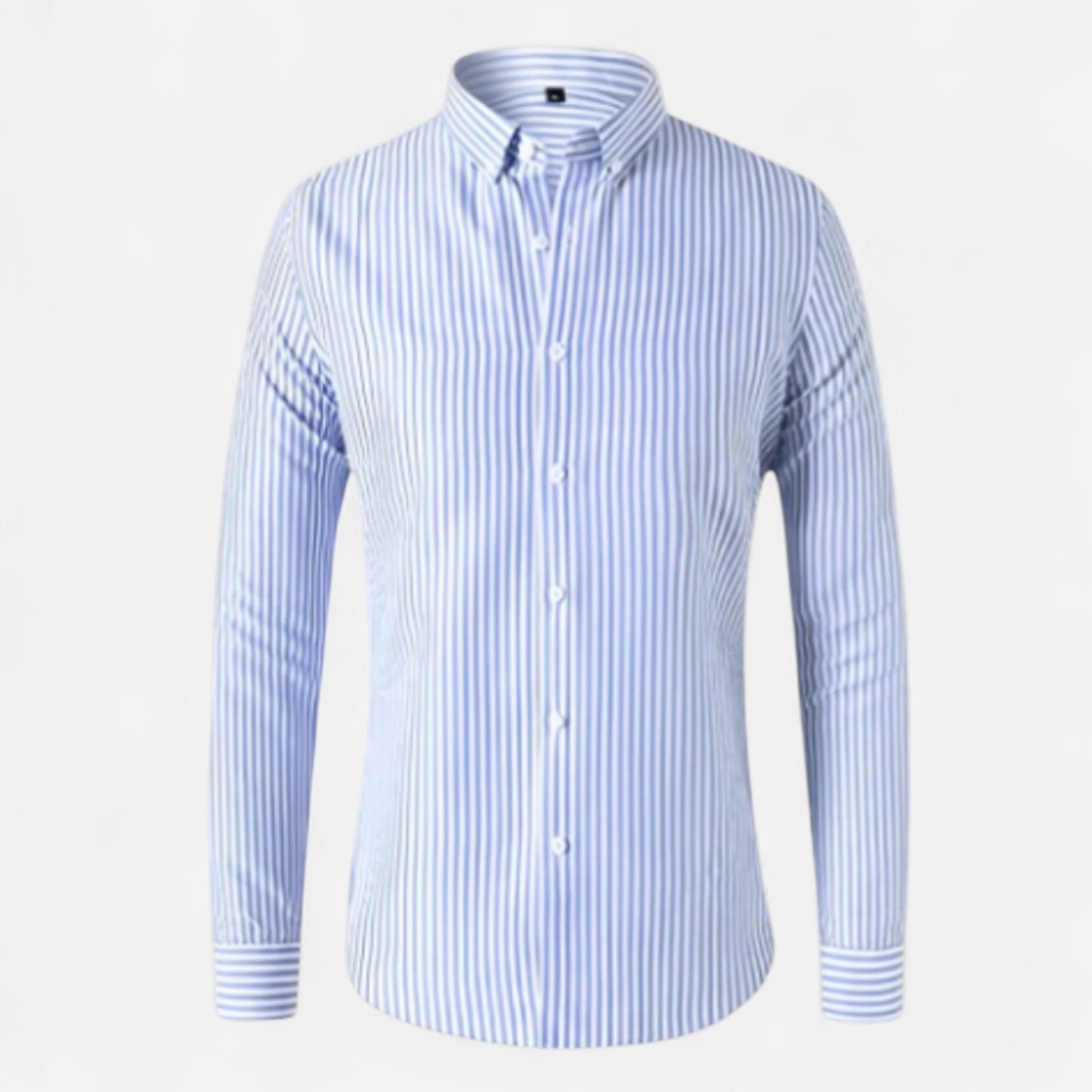 Striped men's shirt – Classic design with timeless pattern and refined fit