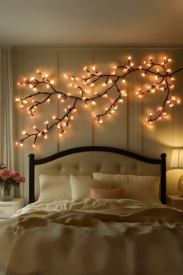 Kirschblüten-Ranke mit LED-Beleuchtung