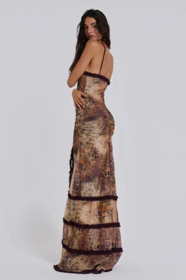 Sunset Glow Maxi Dress