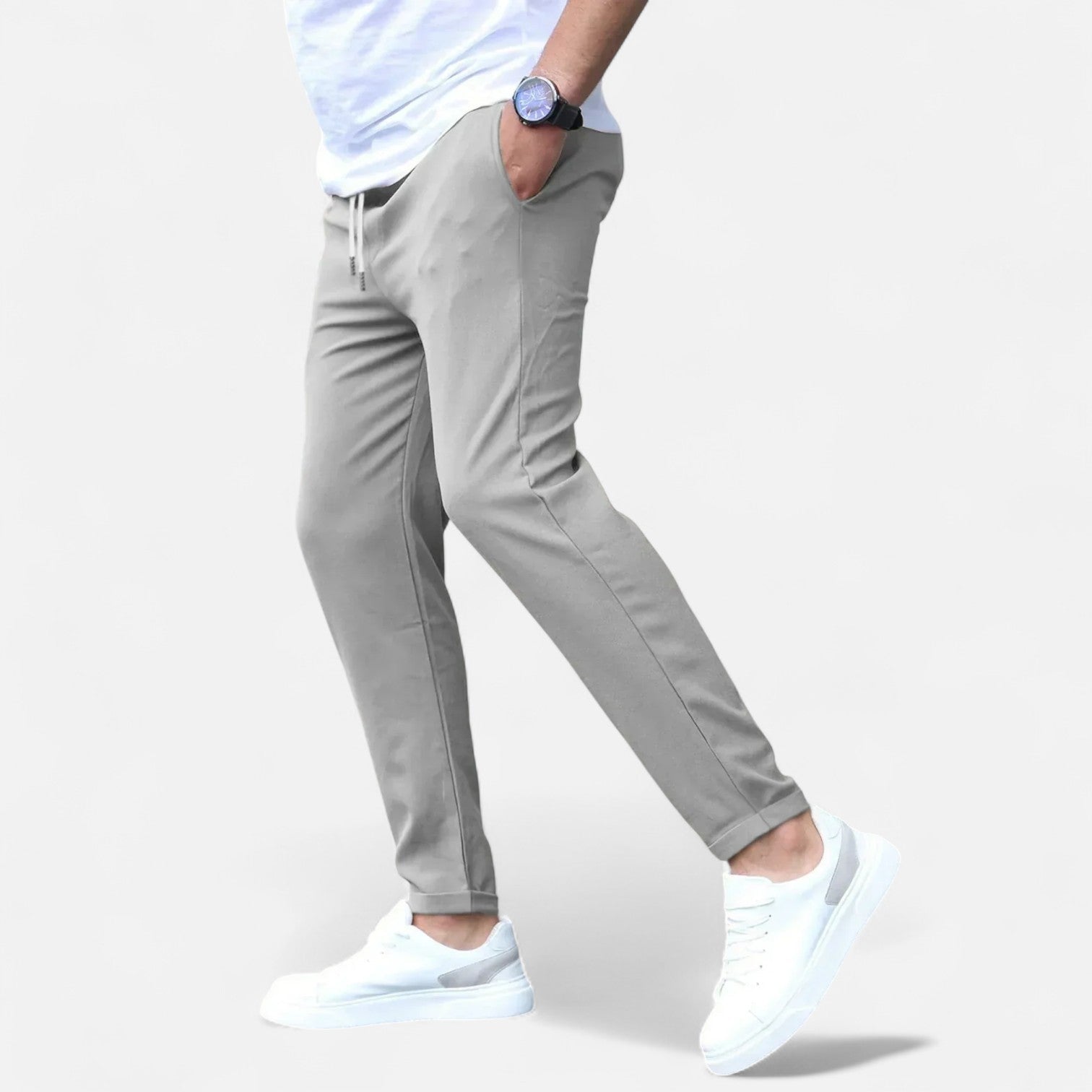 Elastische Herrenhose – Dynamischer Komfort & raffinierter Stil
