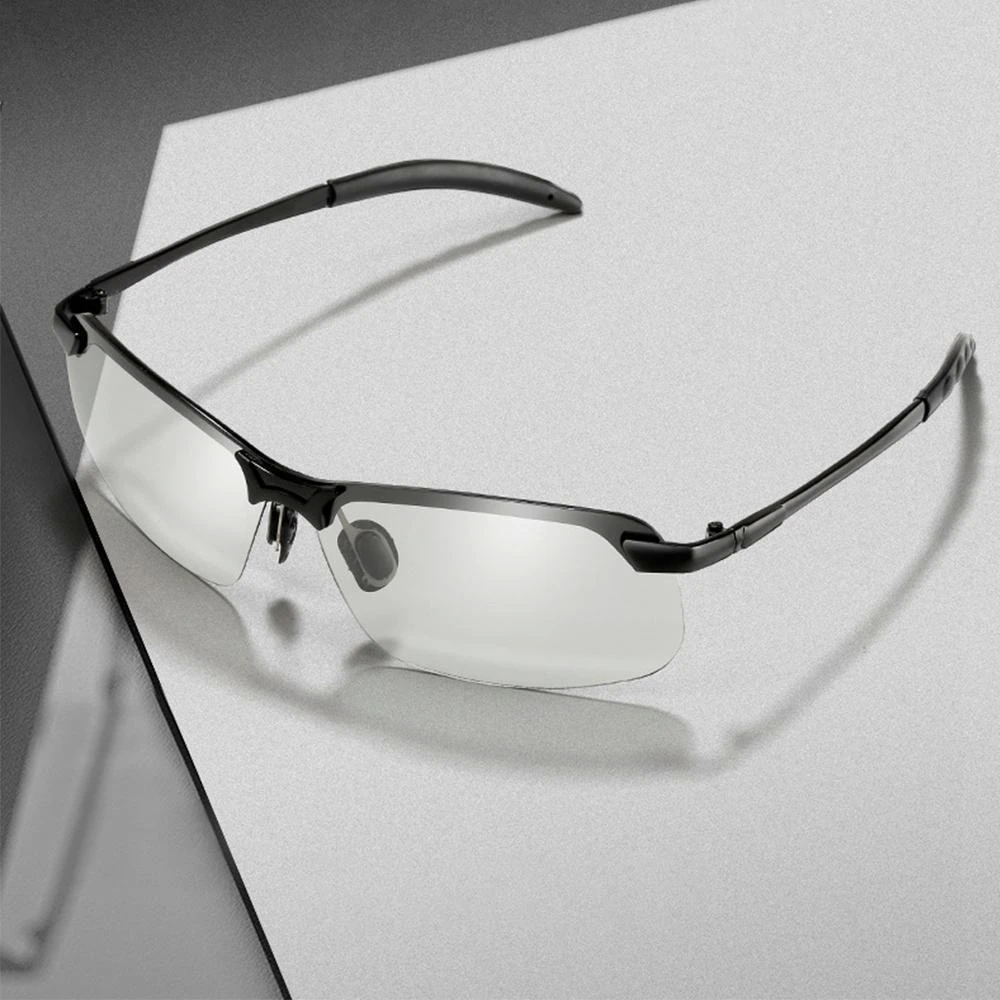 VisionGuard | Photochromic Polarized Sunglasses - UV400 Protection for All Conditions 0