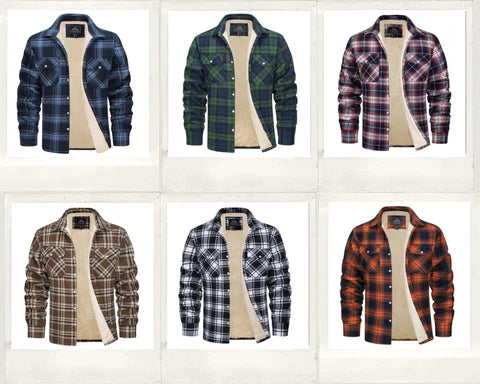 Flanelljacke für Herren