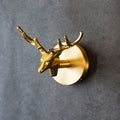 WildHang | Brass Coat Hooks For Wall - Animal Head Designs 7