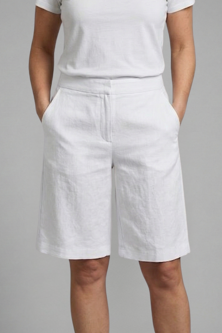Damen-Shorts mit elastischem Bund und Seitentaschen