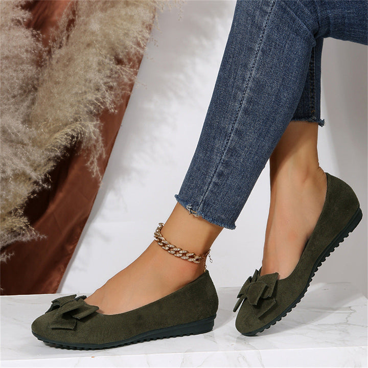 Orthopädische Ballerinas mit Schleifendetail
