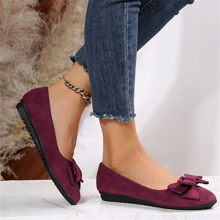 Orthopädische Ballerinas mit Schleifendetail