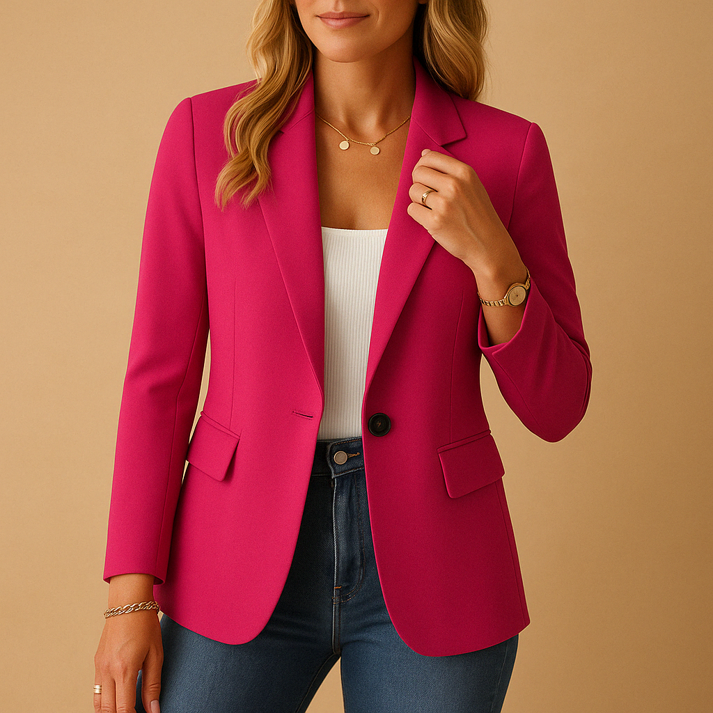 Damen Stretch-Blazer für Büro und Abendgarderobe
