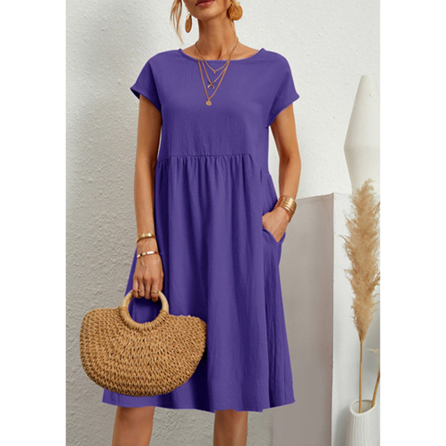 Midi summer dress for women