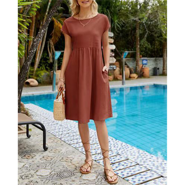 Midi summer dress for women