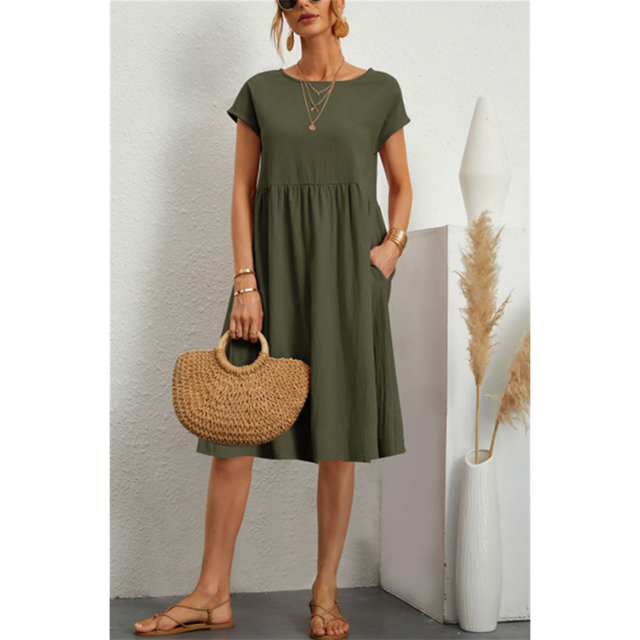 Midi summer dress for women