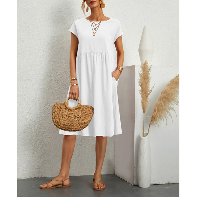 Midi summer dress for women