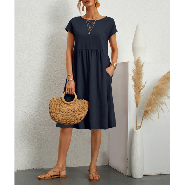 Midi summer dress for women