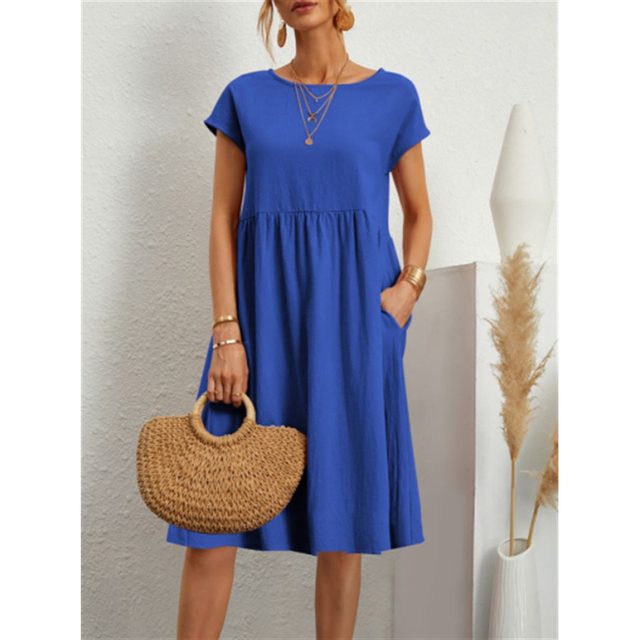 Midi summer dress for women