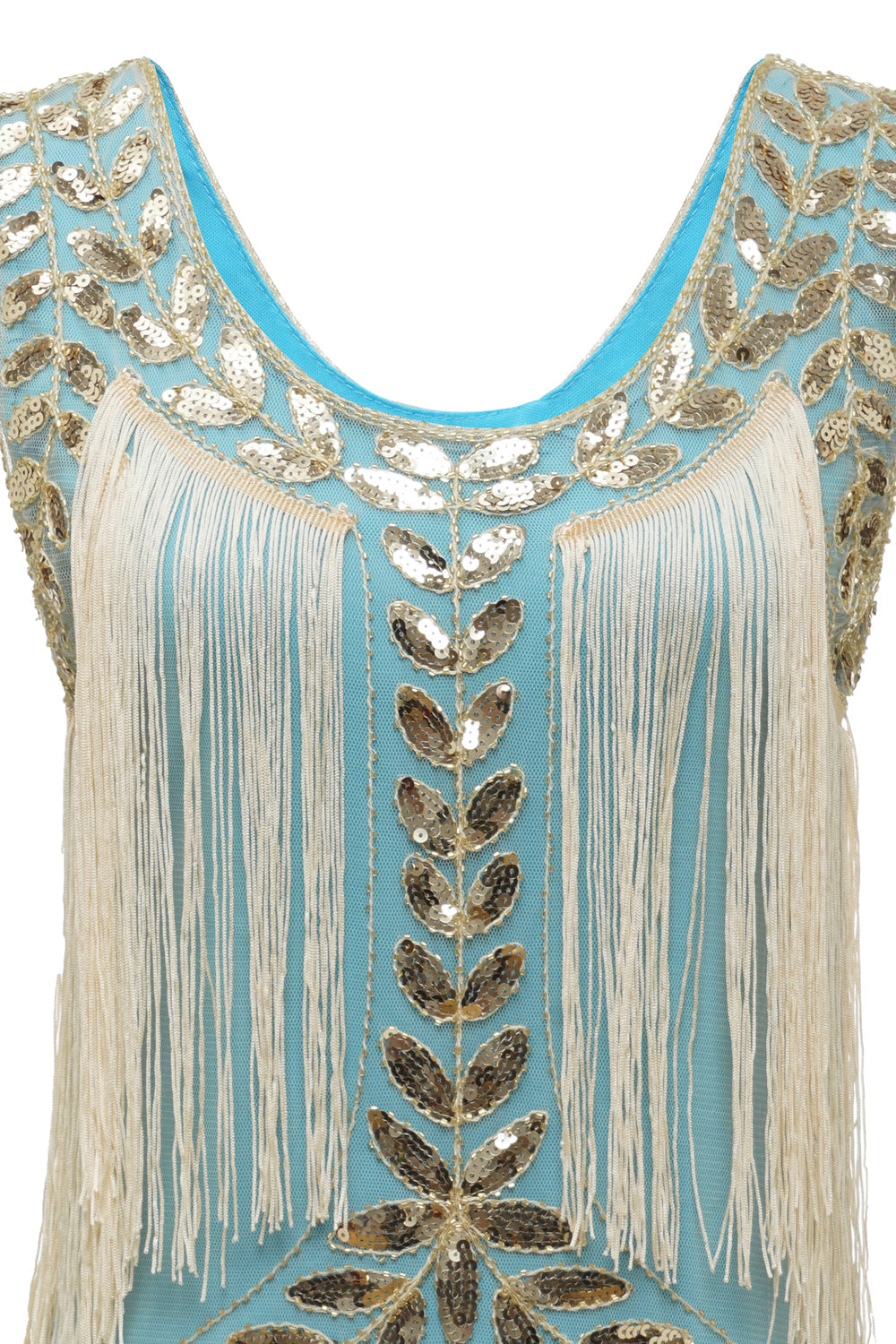 1920s Flapper Dress with Sequins & Fringe | Vintage Cocktail Dress for Wedding Guests and Gatsby Theme Parties