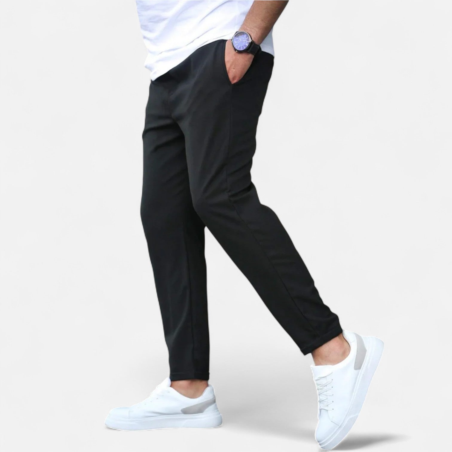 Elastische Herrenhose – Dynamischer Komfort & raffinierter Stil