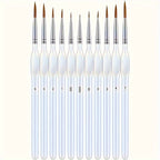 Präzisionspinsel – Ideal für präzises Malen und detailreiche Kunstwerke