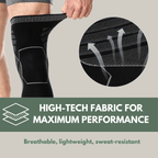 Breathable Full - Length Compression Knee Sleeve for Outdoor Activity | Active Peaks - Active Peaks