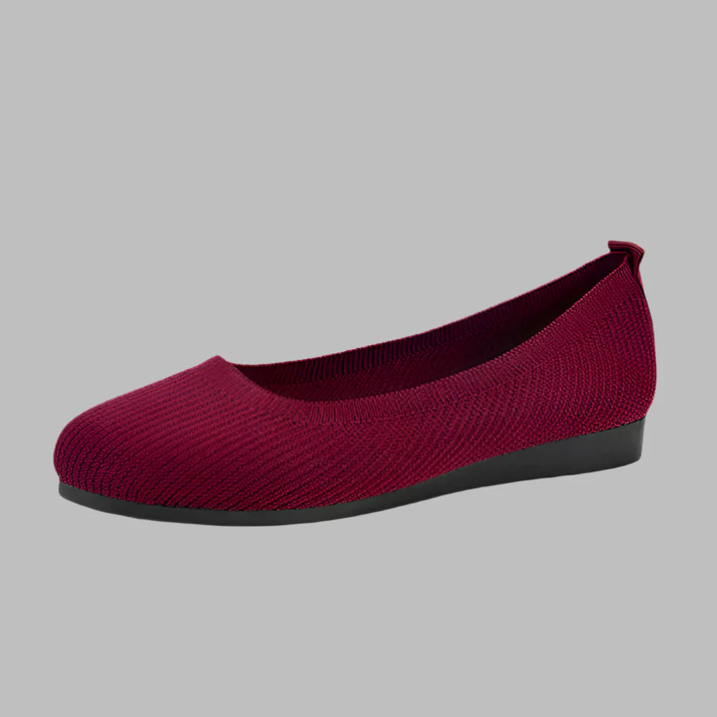 Orthopädische Damen Sommerschuhe | Leichte Slip-on Freizeitschuhe mit atmungsaktivem Design und gelenkschonender Sohle